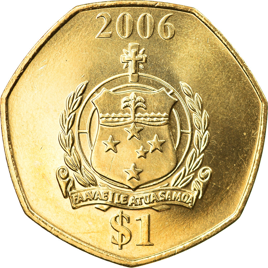 Moneda, Samoa, Tala, 2006, FDC, Latón, KM:135