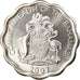Coin, Bahamas, Elizabeth II, 10 Cents, 2007, MS(65-70), Copper-nickel, KM:219