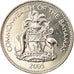 Coin, Bahamas, Elizabeth II, 5 Cents, 2005, Franklin Mint, MS(65-70)