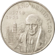 Mexique, 5 Pesos, 1953, Mexico City, TTB+, Argent, KM:468