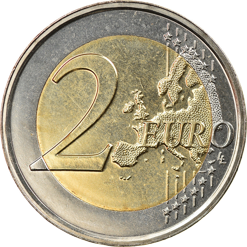 Netherlands, 2 Euro, 2016, Utrecht, MS(63), Bi-Metallic, KM:New
