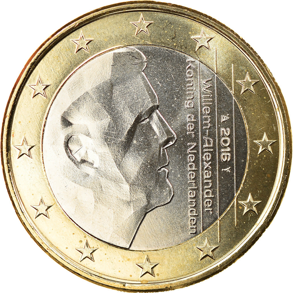 Paesi Bassi, Euro, 2016, Utrecht, SPL, Bi-metallico, KM:New