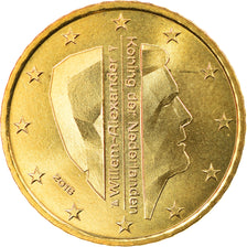 Países Bajos, 50 Euro Cent, 2016, SC, Latón, KM:New