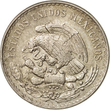Mexico, Peso, 1947, Mexico City, MS(60-62), Silver, KM:456