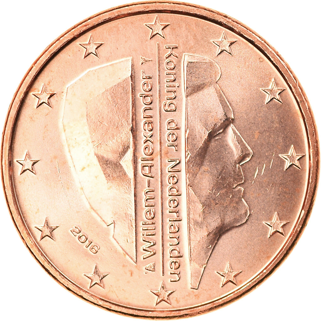Niederlande, Euro Cent, 2016, VZ, Copper Plated Steel, KM:New