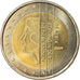 Holandia, 2 Euro, 2009, Utrecht, MS(63), Bimetaliczny, KM:272
