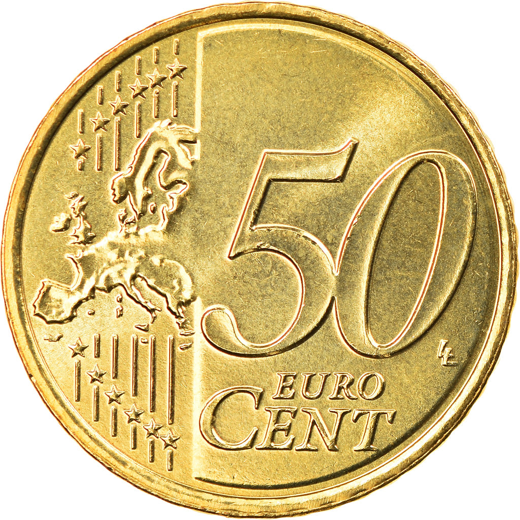 Niederlande, 50 Euro Cent, 2009, Utrecht, UNZ, Messing, KM:270