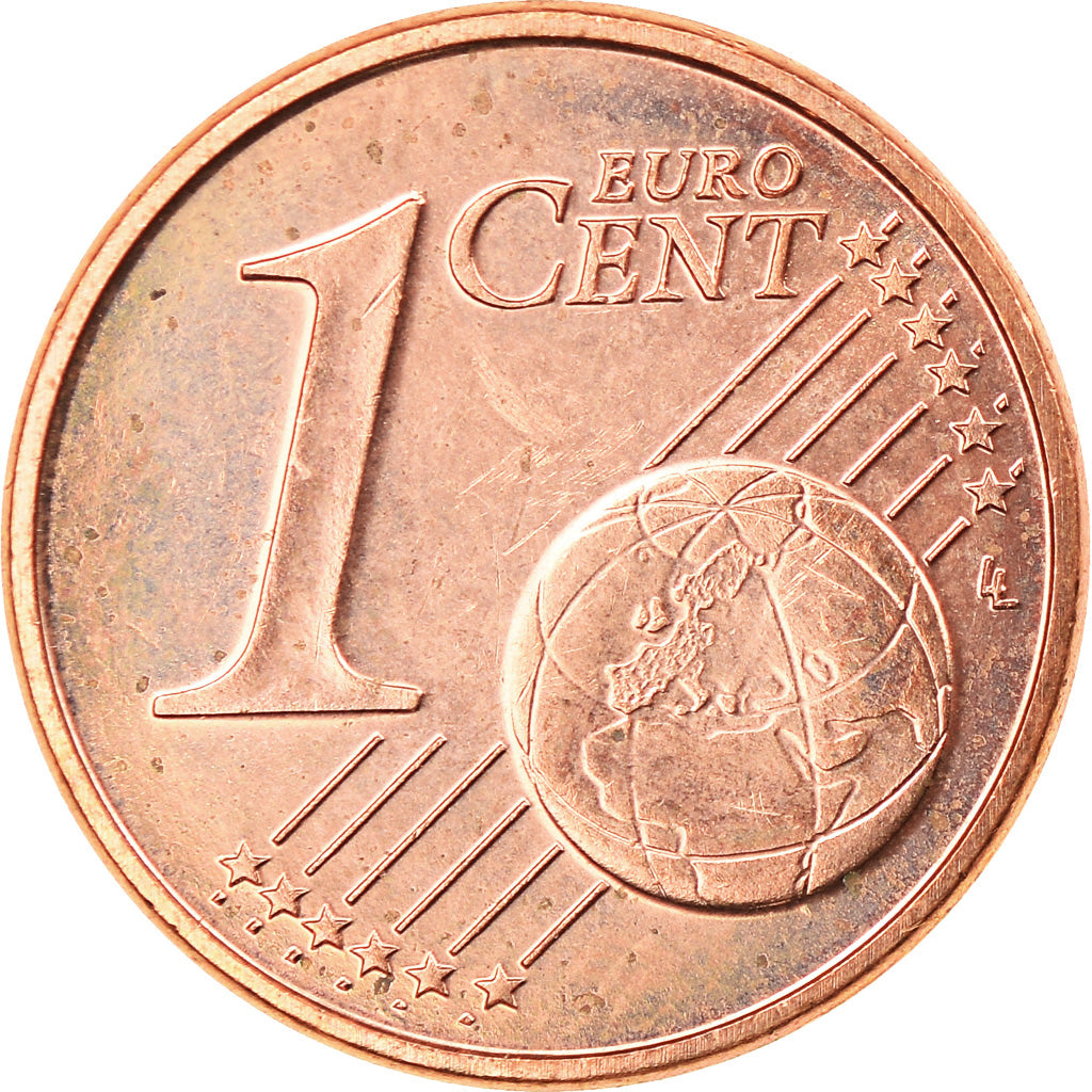 Paesi Bassi, Euro Cent, 2003, Utrecht, BB+, Acciaio placcato rame, KM:234