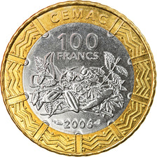 Monnaie, États de l'Afrique centrale, 100 Francs, 2006, Paris, FDC