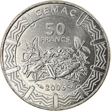 Münze, Zentralafrikanische Staaten, 50 Francs, 2006, Paris, STGL, Stainless