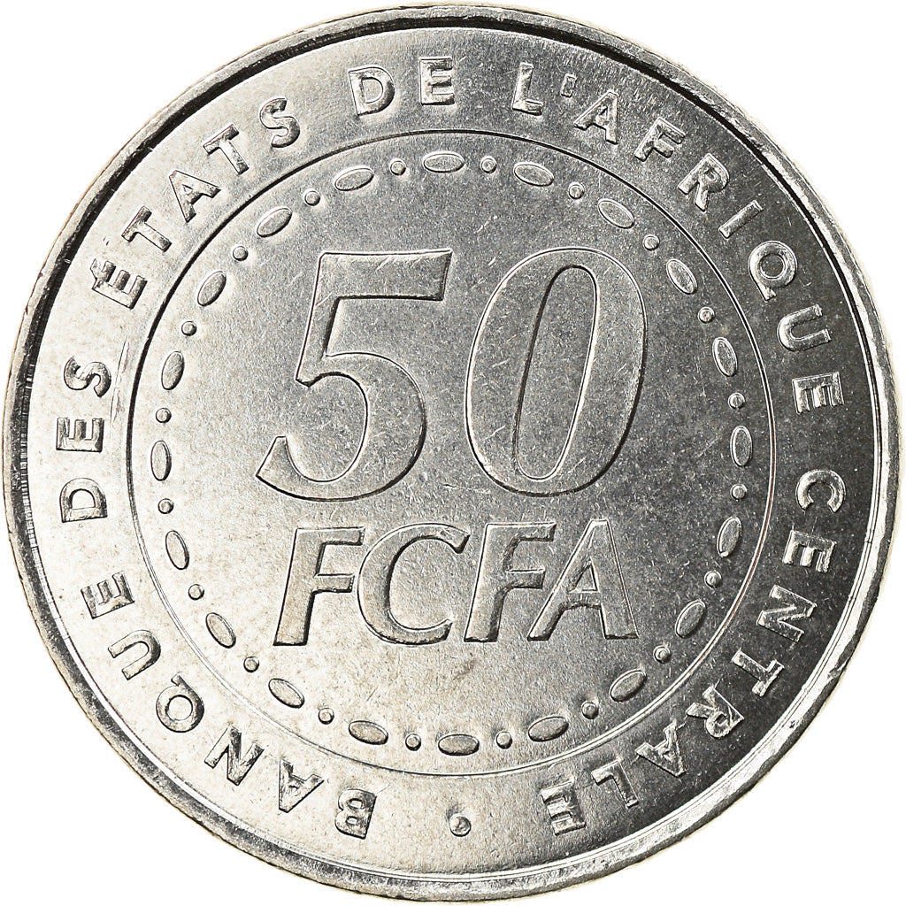 Münze, Zentralafrikanische Staaten, 50 Francs, 2006, Paris, STGL, Stainless