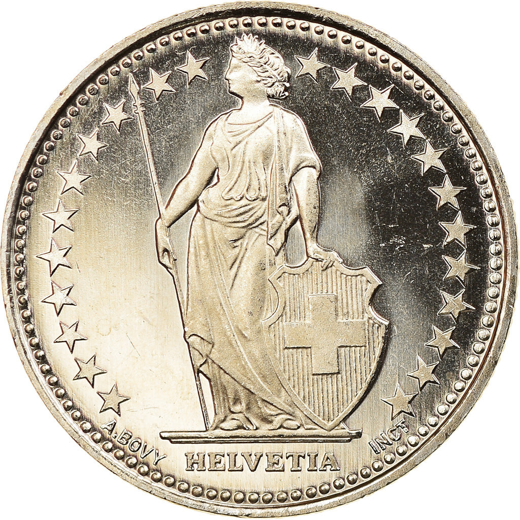 Coin, Switzerland, 1/2 Franc, 2006, Bern, BE, MS(65-70), Copper-nickel, KM:23a.3