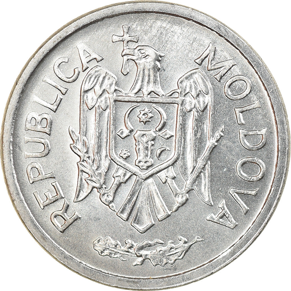 Moneta, Moldava, 25 Bani, 2002, SPL, Alluminio, KM:3