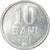 Coin, Moldova, 10 Bani, 2002, AU(50-53), Aluminum, KM:7