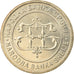 Coin, Serbia, 2 Dinara, 2003, MS(63), Copper-Nickel-Zinc, KM:35