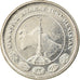 Moneda, Turkmenistán, Tenge, 2009, SC, Níquel chapado en acero, KM:95