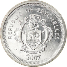 Monnaie, Seychelles, 25 Cents, 2007, Pobjoy Mint, FDC, Nickel Clad Steel, KM:49a