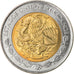 Moneta, Messico, Peso, 2009, Mexico City, SPL, Bi-metallico, KM:603
