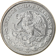 Coin, Mexico, 20 Centavos, 2009, Mexico City, MS(63), Stainless Steel, KM:935