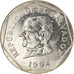 Coin, El Salvador, 25 Centavos, 1994, Medal alignment, AU(50-53), Nickel Clad