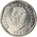 Moeda, El Salvador, 10 Centavos, 1987, BE, MS(65-70), Aço Inoxidável, KM:155