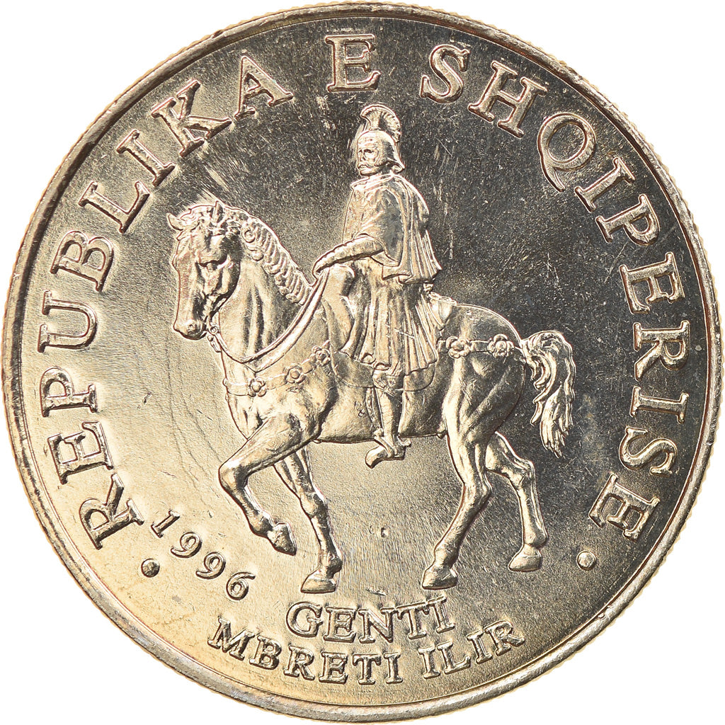 Moneta, Albania, 50 Lekë, 1996, SPL, Rame-nichel, KM:79