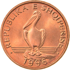 Munten, Albanië, Lek, 1996, UNC-, Bronze, KM:75