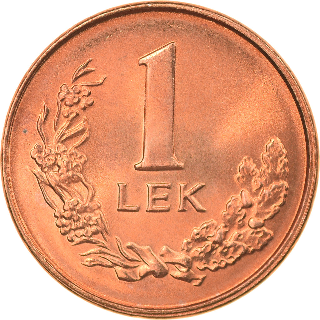 Munten, Albanië, Lek, 1996, UNC-, Bronze, KM:75