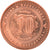 Coin, Bosnia - Herzegovina, 10 Feninga, 2008, AU(50-53), Copper Plated Steel