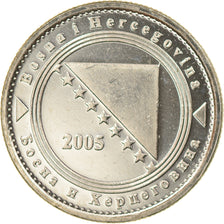Moneda, Bosnia - Herzegovina, 5 Feninga, 2005, British Royal Mint, SC, Níquel