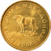 Moneda, Macedonia, Denar, 2006, SC, Latón, KM:2