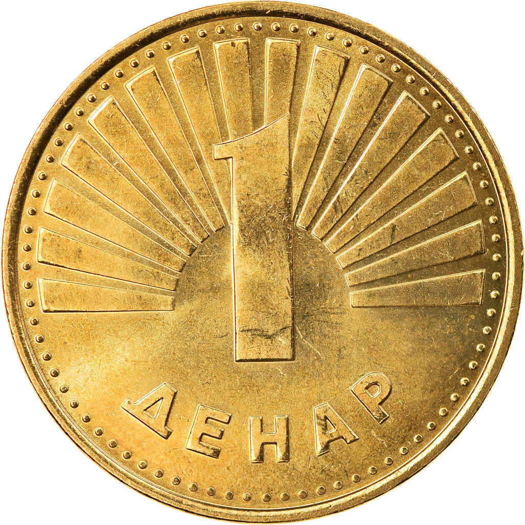Moneda, Macedonia, Denar, 2006, SC, Latón, KM:2