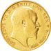 Great Britain, Edward VII, 1/2 Sovereign, 1902, EF(40-45), Gold, KM:804