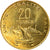 Monnaie, Djibouti, 20 Francs, 1999, Paris, SPL, Aluminum-Bronze, KM:24
