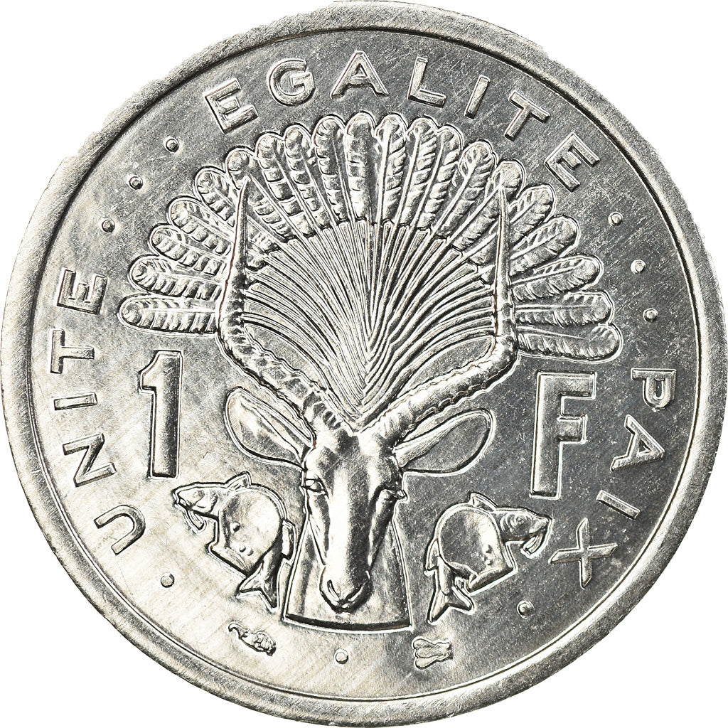 Coin, Djibouti, Franc, 1999, Paris, MS(65-70), Aluminum, KM:20