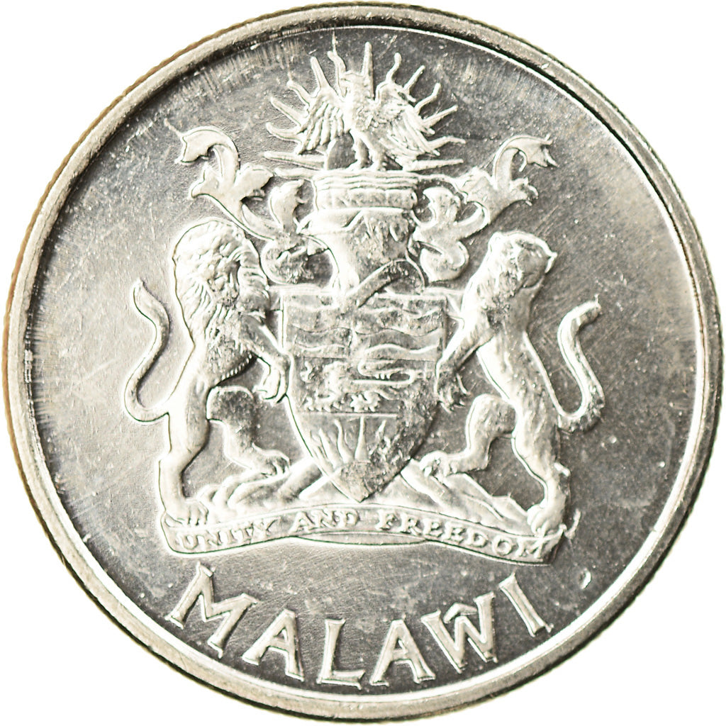 Coin, Malawi, 5 Tambala, 2003, MS(63), Nickel plated steel, KM:32.2