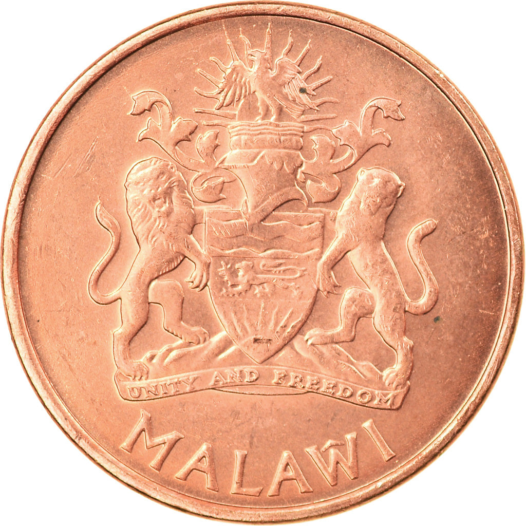 Coin, Malawi, Tambala, 2003, MS(63), Copper Plated Steel, KM:33a