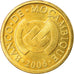 Monnaie, Mozambique, 20 Centavos, 2006, SPL, Brass plated steel, KM:135