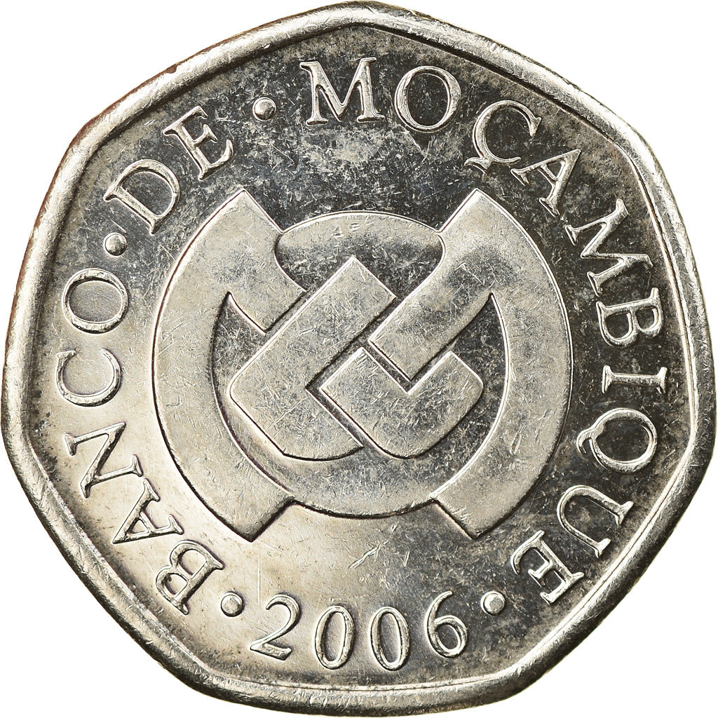 Monnaie, Mozambique, Metical, 2006, SPL, Nickel plated steel, KM:137