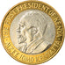 Munten, Kenia, 10 Shillings, 2005, British Royal Mint, ZF+, Bi-Metallic, KM:35.1