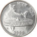 Coin, INDIA-REPUBLIC, 50 Paise, 2000, MS(63), Stainless Steel, KM:69