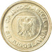 Coin, Yugoslavia, 2 Dinara, 2000, Belgrade, MS(63), Copper-Nickel-Zinc, KM:181