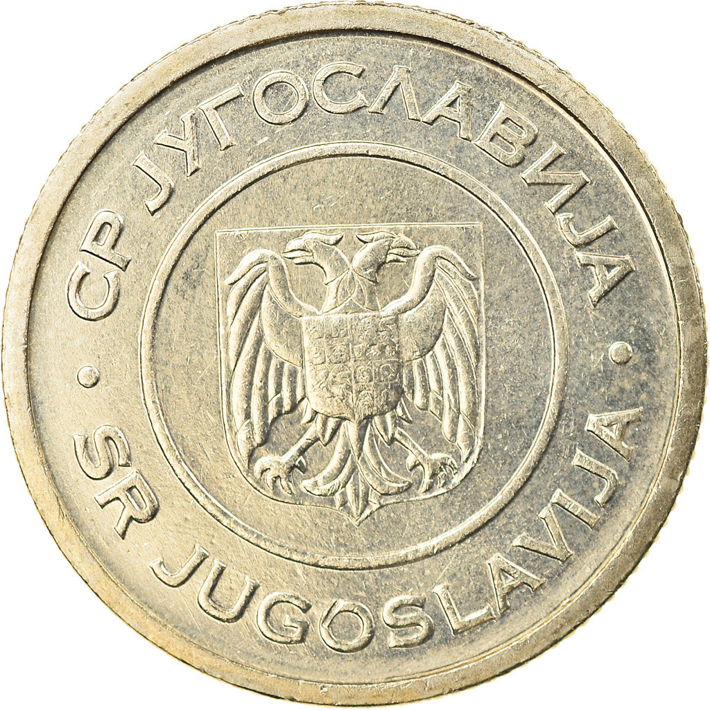 Moneta, Iugoslavia, Dinar, 2000, Belgrade, SPL, Rame-nichel-zinco, KM:180