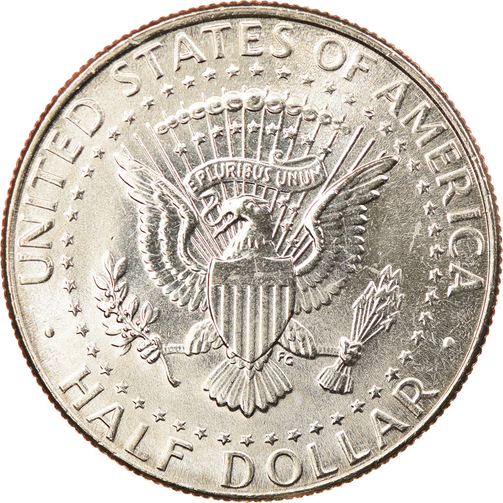 Coin, United States, Kennedy Half Dollar, Half Dollar, 2003, U.S. Mint, Denver