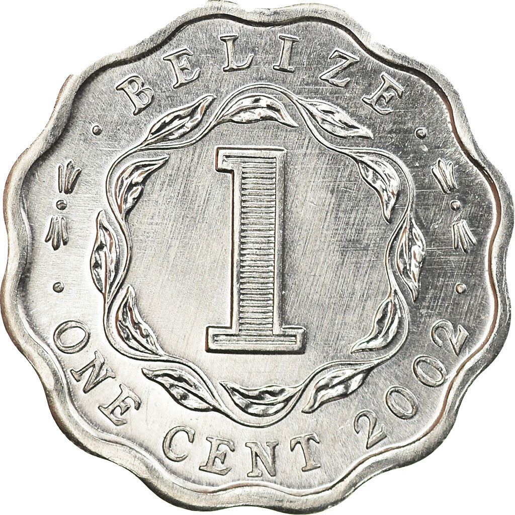 Munten, Belize, Cent, 2002, FDC, Aluminium, KM:33a