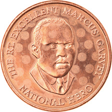 Coin, Jamaica, Elizabeth II, Marcus Garvey 	National Heroes, 25 Cents, 2003