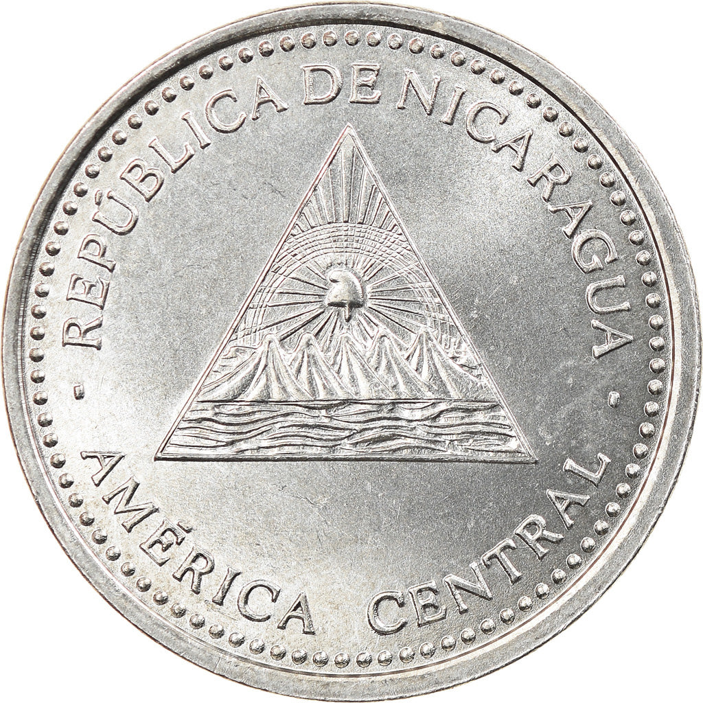 Coin, Nicaragua, 10 Centavos, 2007, MS(63), Aluminum, KM:105