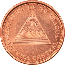 Coin, Nicaragua, 5 Centavos, 2002, British Royal Mint, MS(63), Copper Plated