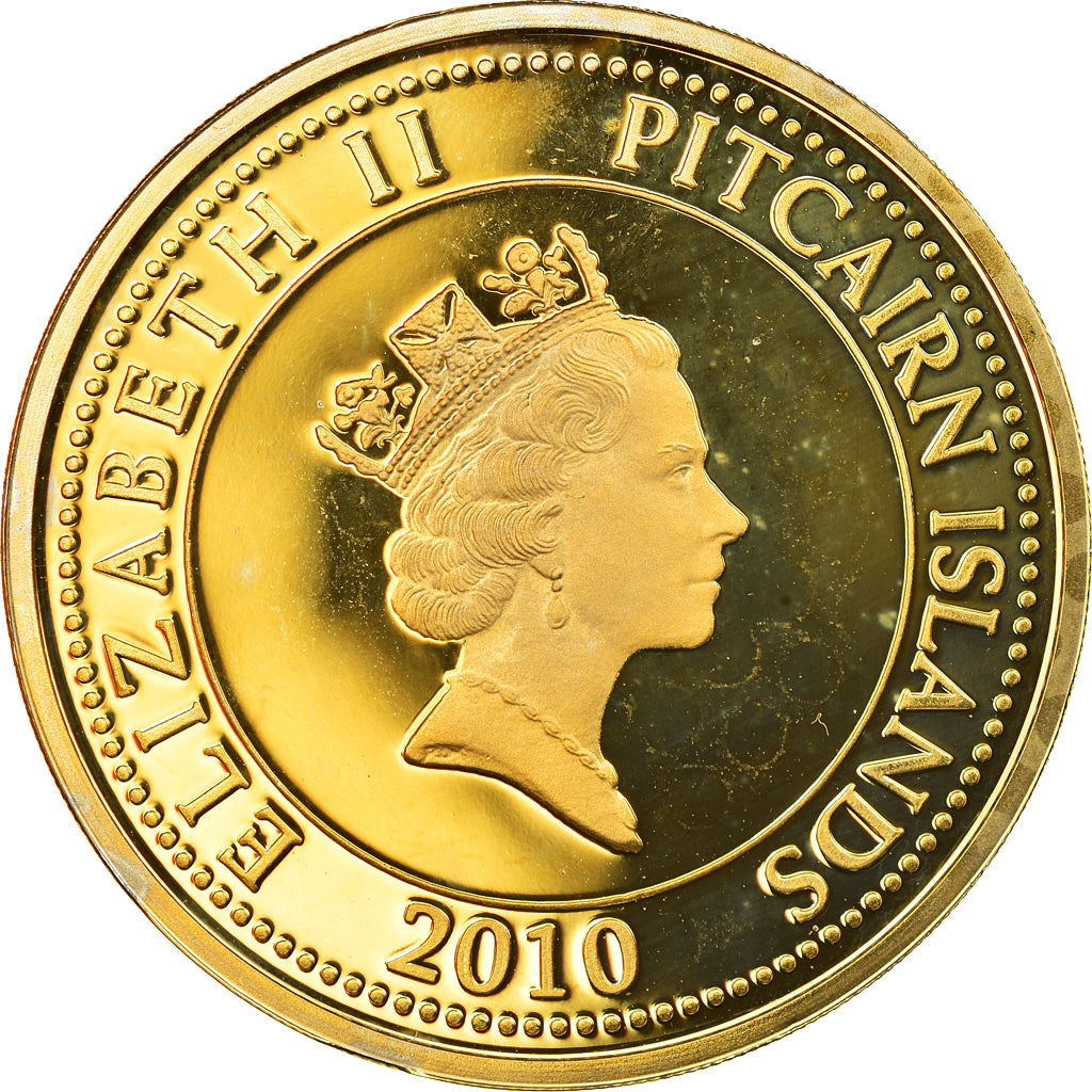Coin, PITCAIRN ISLANDS, Elizabeth II, Dollar, 2010, New Zealand, MS(65-70)