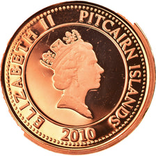 Münze, PITCAIRN ISLANDS, Elizabeth II, 5 Cents, 2010, New Zealand, STGL, Copper